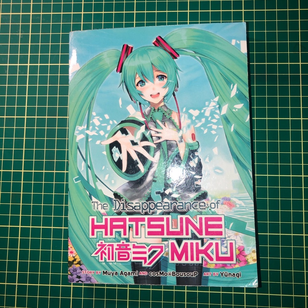 The disappearance of hatsune miku -light novel